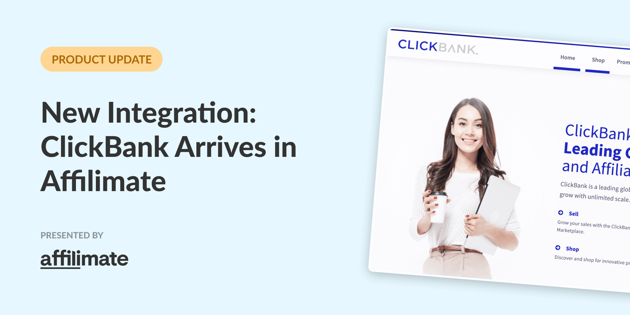 New Integration: ClickBank Arrives in Affilimate New Integration: ClickBank Arrives in Affilimate